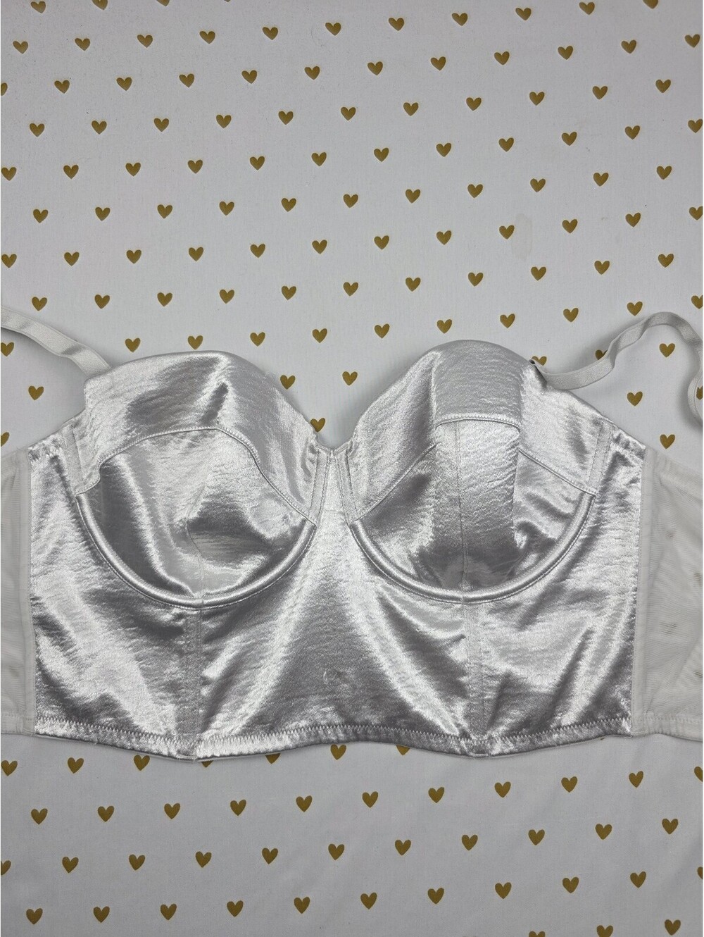 Victorias Secret Satin Dream Angels Lined Multiway Bra 36DD